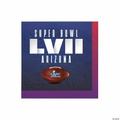 New 😀 NFL® Super Bowl LVII Beverage Napkins- 16 Pc. 🔔