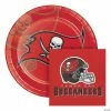 Hot Sale 🔔 NFL Tampa Bay Buccaneers Paper Plate and Napkin Party Kit 🌟