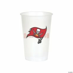 Best Sale ✨ NFL Tampa Bay Buccaneers Plastic Cups - 24 Ct. 🥰