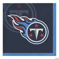 Top 10 😍 NFL Tennessee Titans Beverage Napkins 48 Count 🎉