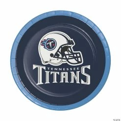 Cheap ⭐ NFL® Tennessee Titans™ Paper Dessert Plates - 8 Ct. 🔔