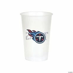 Promo ⭐ NFL Tennessee Titans Plastic Cups - 24 Ct. 🛒