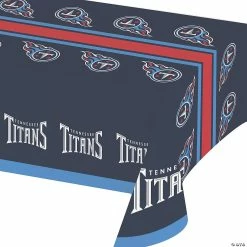 Buy 🎁 NFL Tennessee Titans Plastic Tablecloths 3 Count ✨