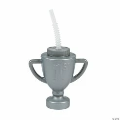 Flash Sale ๐ Trophy Cups with Lids & Straws - 12 Ct. ๐